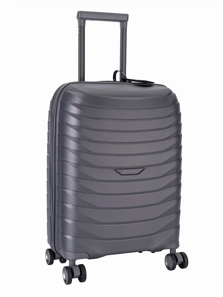 Cellini Grande 4 Wheel Carry-On Trolley Case | Dark Grey Best Price Today Deal of the Day