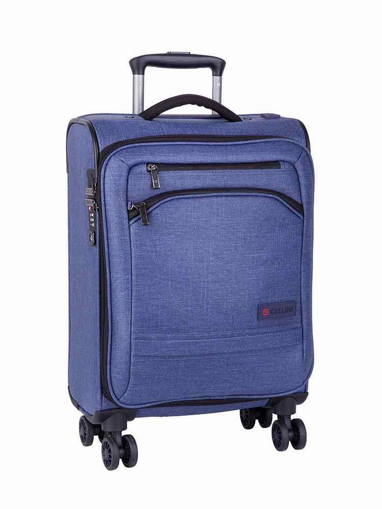 Limited Edition Offer Cellini Origin 53Cm Cabin Spinner With Usb Port | Denim