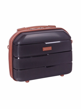 Cellini Spinn Beauty Case | Black/Tan Price Drop Frenzy