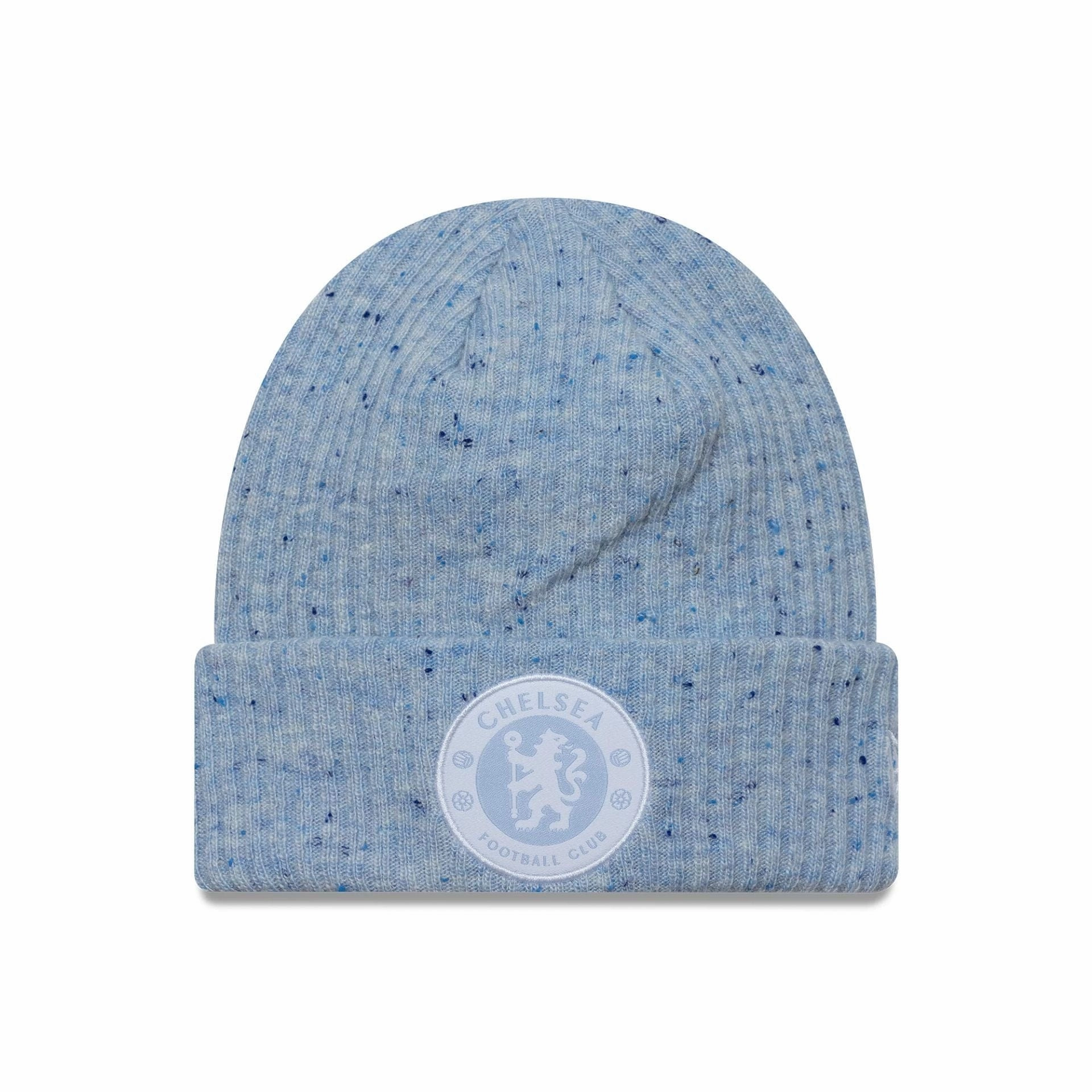 Chelsea Fc Lion Crest Fleck Crest Grey Cuff Knit Beanie Hat Instant Savings Inside Hot Deals Today
