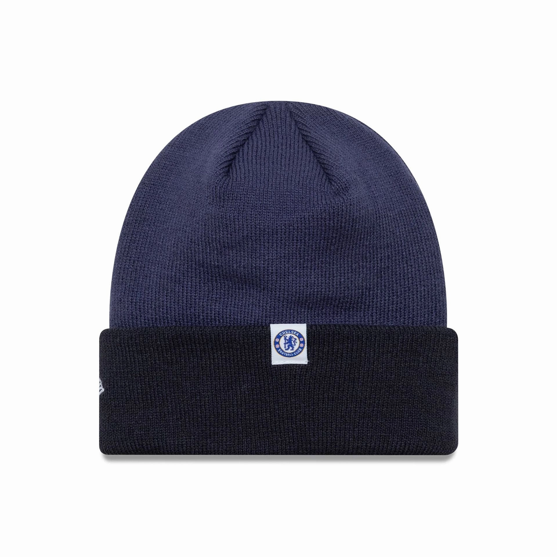 Chelsea Fc Lion Crest Youth Wordmark Blue Cuff Knit Beanie Hat Today Only Discount