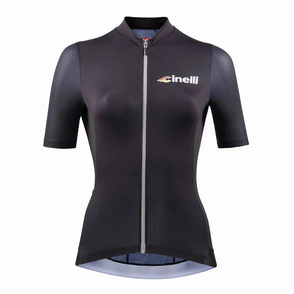 Cinelli Tempo woman jersey - Black