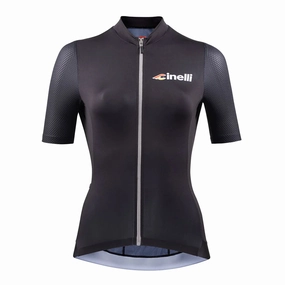 Cinelli Tempo woman jersey - Black