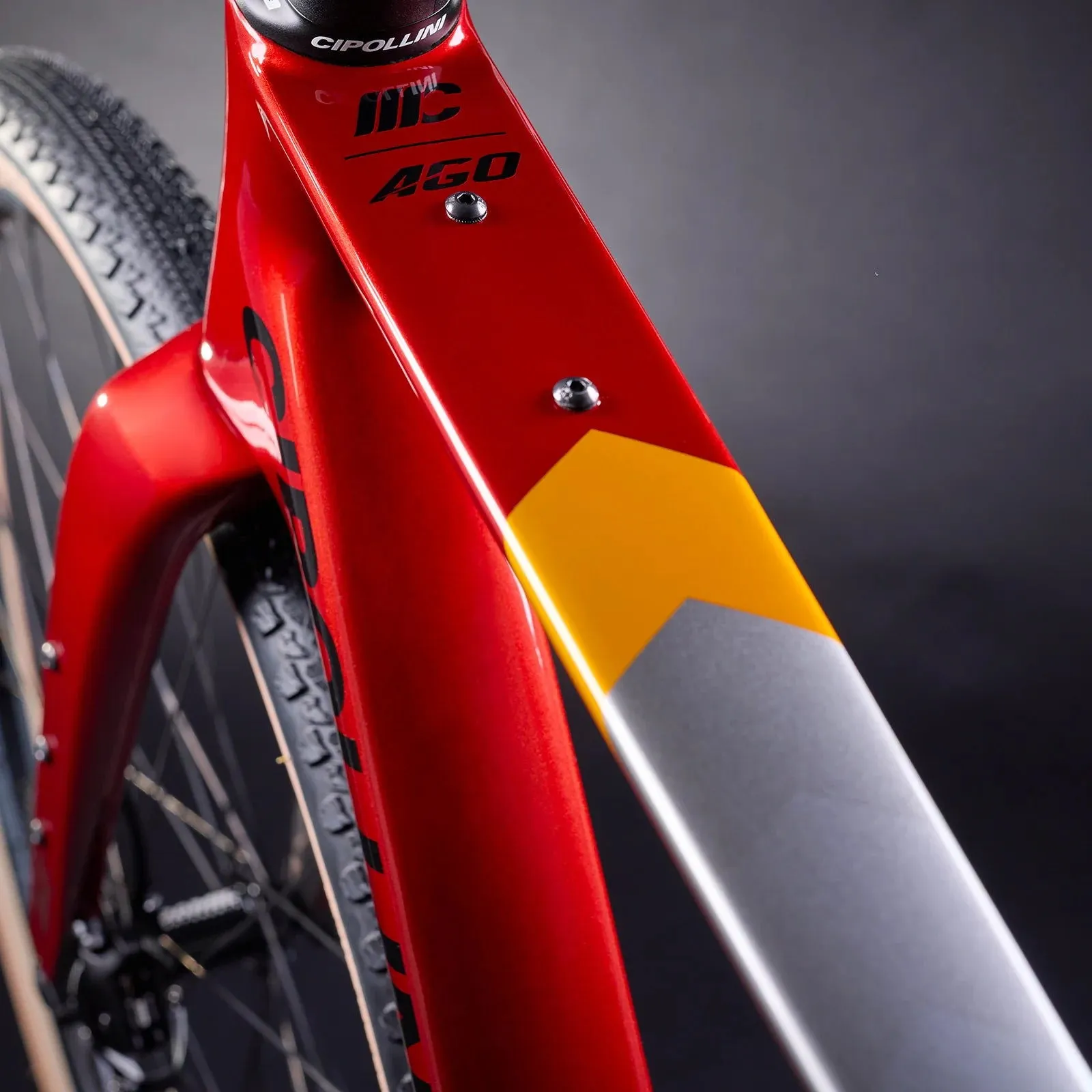 Cipollini Ago - SRAM Rival XPLR E-Tap AXS - Fulcrum Rapid Red 500 wheels FIXED