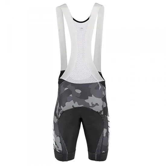 Cipollini Camouflage bib shorts - Black green