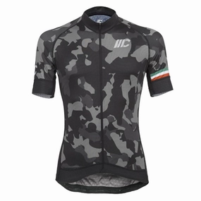 Cipollini Camouflage  jersey - Black green