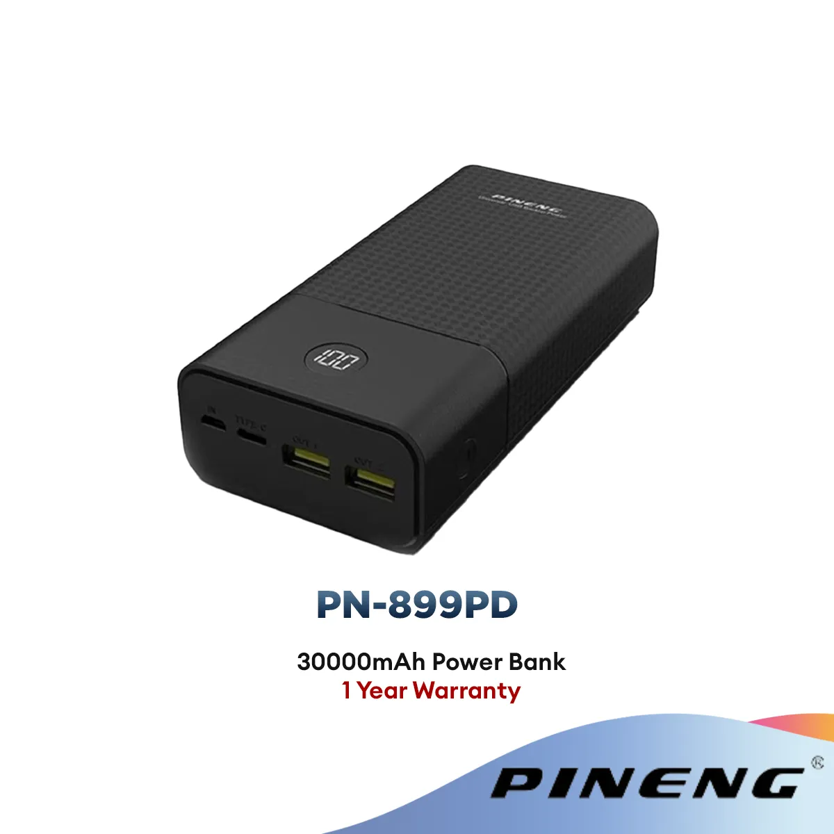 Shop the Savings Dont Wait Save Today Pineng Pn-861Pd/Pn-877Pd 20000Mah | Pn-899Pd 30000Mah Powerbank