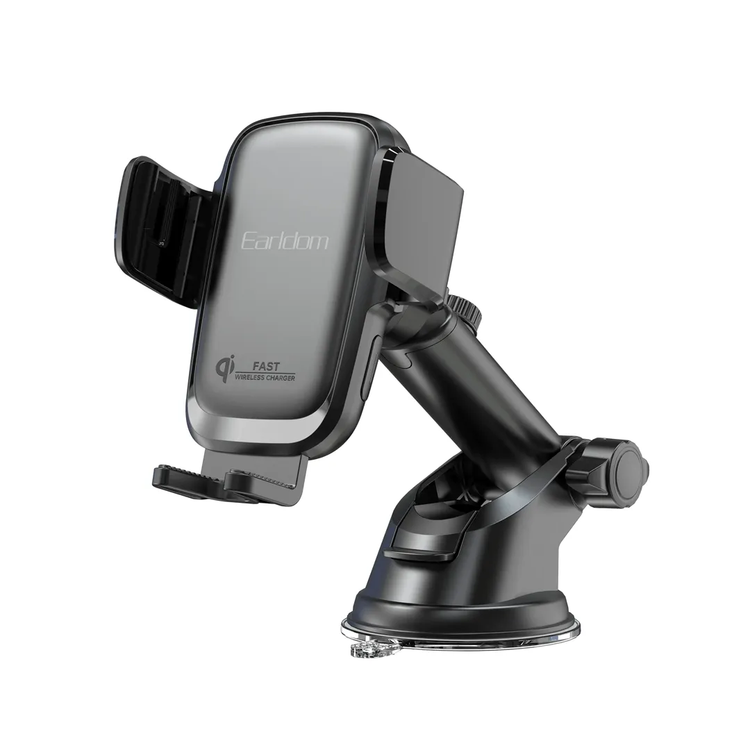 Earldom 15W Wireless Car Charger / Holder With Suction Cup Trending Hot Deal