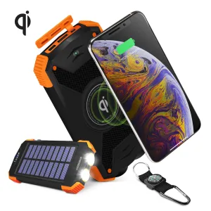 10,000Mah | Wireless Solar Power Bank | Black Sale Ending Soon