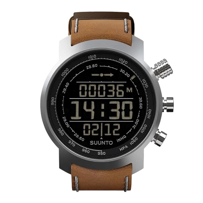 Best Deal Online Last Chance Steal Suunto Elementum Terra Brown Leather