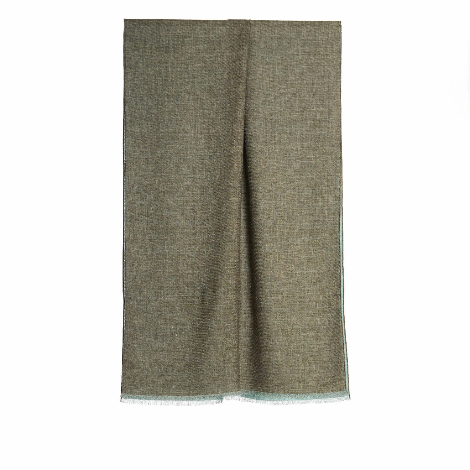 Special Savings Today Olive Green And Green Wool Stole