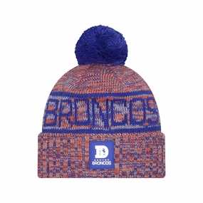 Denver Broncos Nfl Sideline Blue Sport Knit Beanie Hat Save Big Online Instant Savings Inside