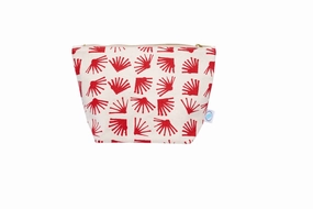 Women'S Mini Ginkgo Cosmetic Bag In Nantucket Red Sweet Deal Inside Best Seller Deal