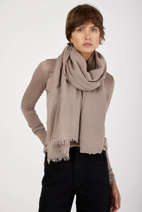 Clearance Steal Today Grab Todays Deal Net Cashmere Scarf In Cappuch