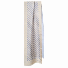 Beige Double Silk Scarf Save More Online