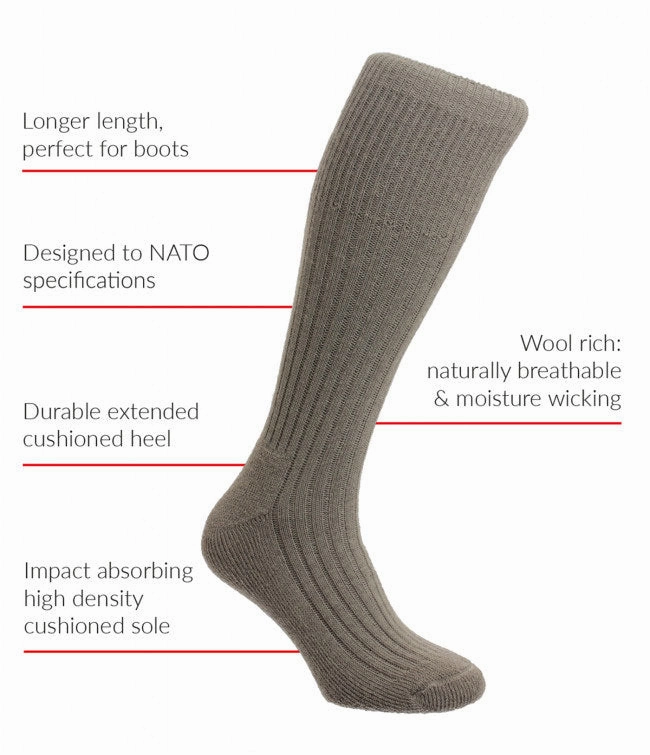 Dont Miss Hot Deals Hj Hall Commando Sock | Wool Rich
