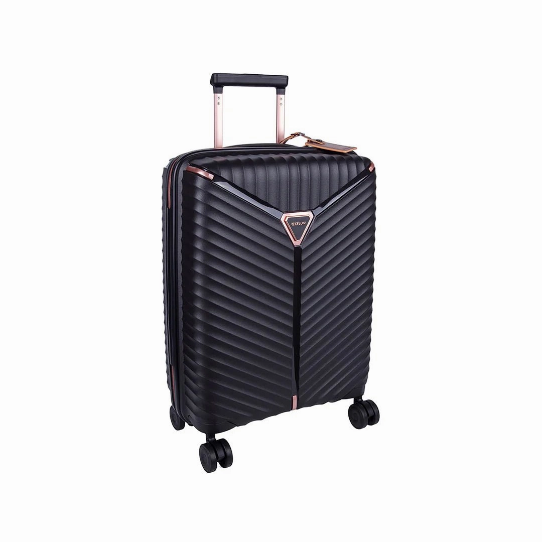 Shop Smart Save Cellini Allure 55Cm Carry-On Spinner | Black