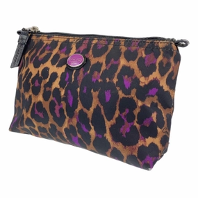 Coach  Nylon Leather Pouch (Pre-Owned) Mega Sale Now Grab the Deal Now