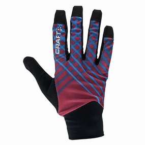 Craft Charge gloves - Red blue