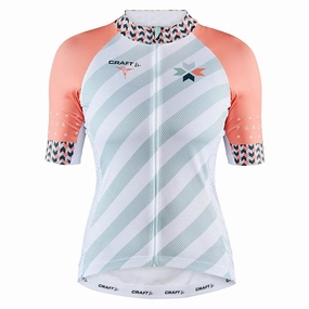 Craft Specialiste woman jersey - White orange