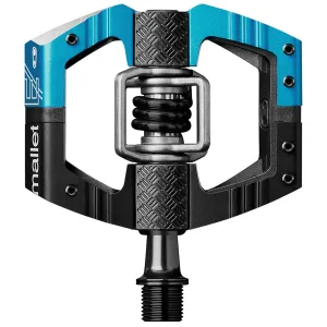 Crank Brothers Mallet E LS pedals - Black blue