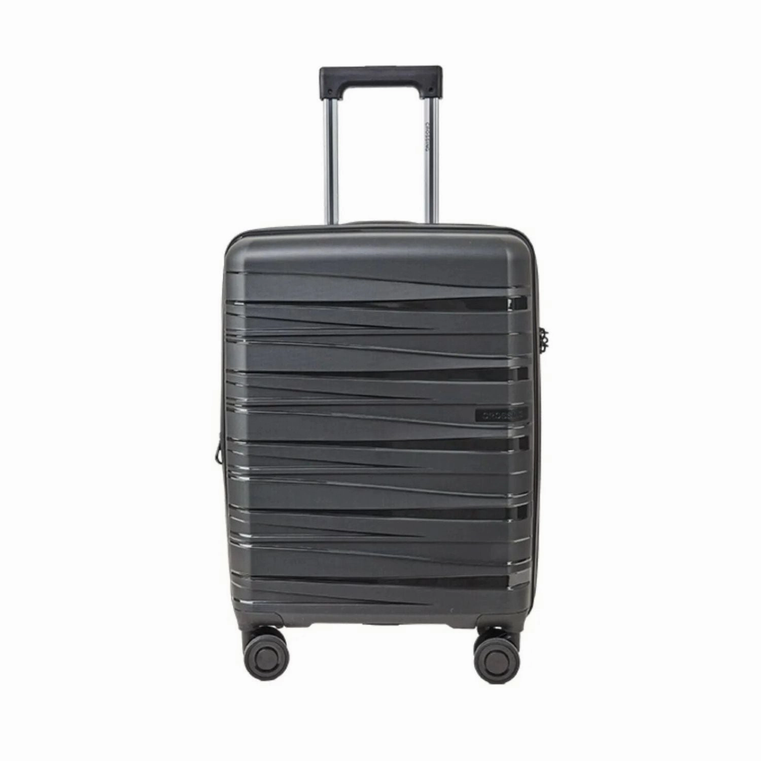 Crossing Supra Polypropylene Expandable 20" Carry On Luggage Spinner Daily Deal Frenzy Clearance Savings Now