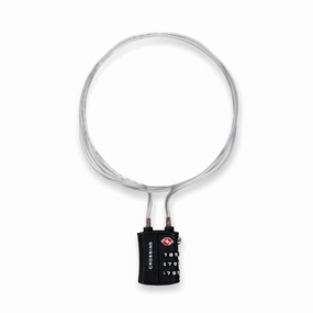 Special Deal Frenzy Clearance Event Today Crossing Ultra-Light Tsa 3-Dial 1M Cable Lock