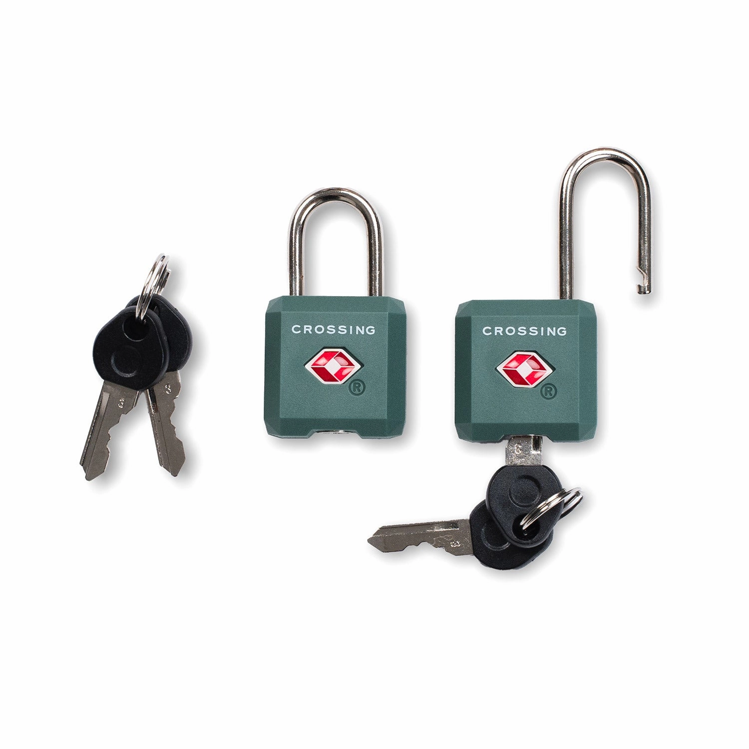 Crossing Ultra-Light Tsa Travel Lock With Keys (Twin Pack) Special Occasion Discount Instant Deal Today