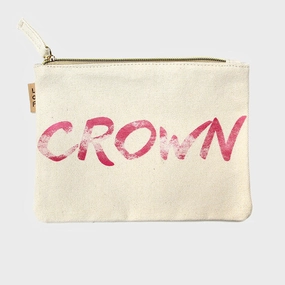 Daily Hot Deal Crown_Cotton Canvas Eco Pouch Bag