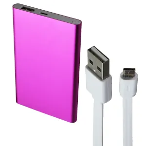 Limited Time Offer Gift Ideas Galore Professional Mobile Supply (10K Mah) Slim Portable Power Bank - Pink Gloss