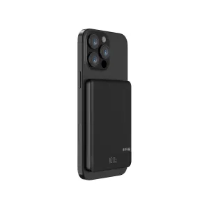 Instant Hot Deal Snug Magnetic Powerbank - 5000Mah - Black (Snpb-5000Mag-B)