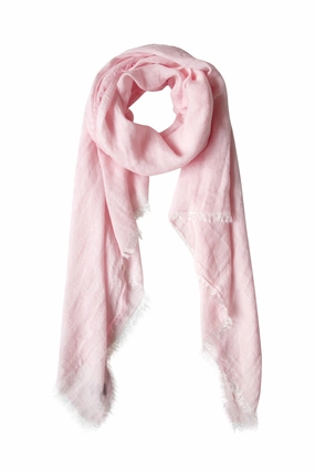 Pink Scarf In Soft Blend Clearance Sale Now Shop Save Big