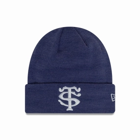 Stade Toulousain Seasonal Dark Blue Cuff Knit Beanie Hat Shop Todays Picks Hot Savings Alert