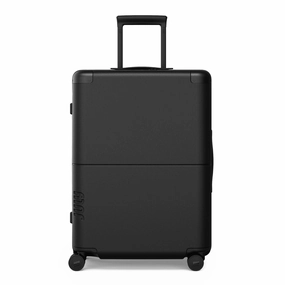 July Checked Expandable Polycarbonate 26" Luggage Biggest Savings Now Dont Miss This Deal