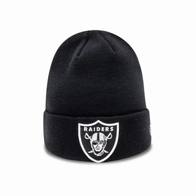 Las Vegas Raiders Essential Black Cuff Beanie Hat Exclusive Online Deal Grab Save Today