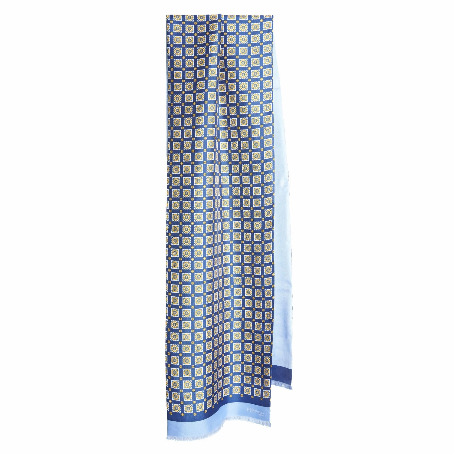 Dark And Light Blue Double Scarf Todays Special Picks Hot Offer Ending Soon