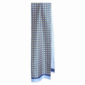 Dark And Light Blue Double Scarf Todays Special Picks Hot Offer Ending Soon