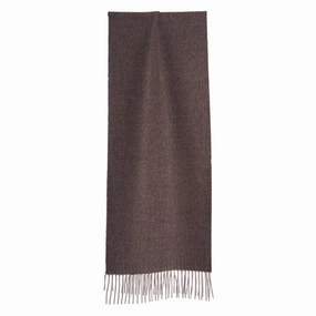 Dark Brown And Beige Double-Face Scarf Flash Offer Today Special Steal Event