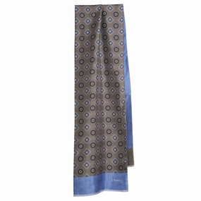 Dark Brown Double Silk Scarf Shop the Best Deals Special Deals Online