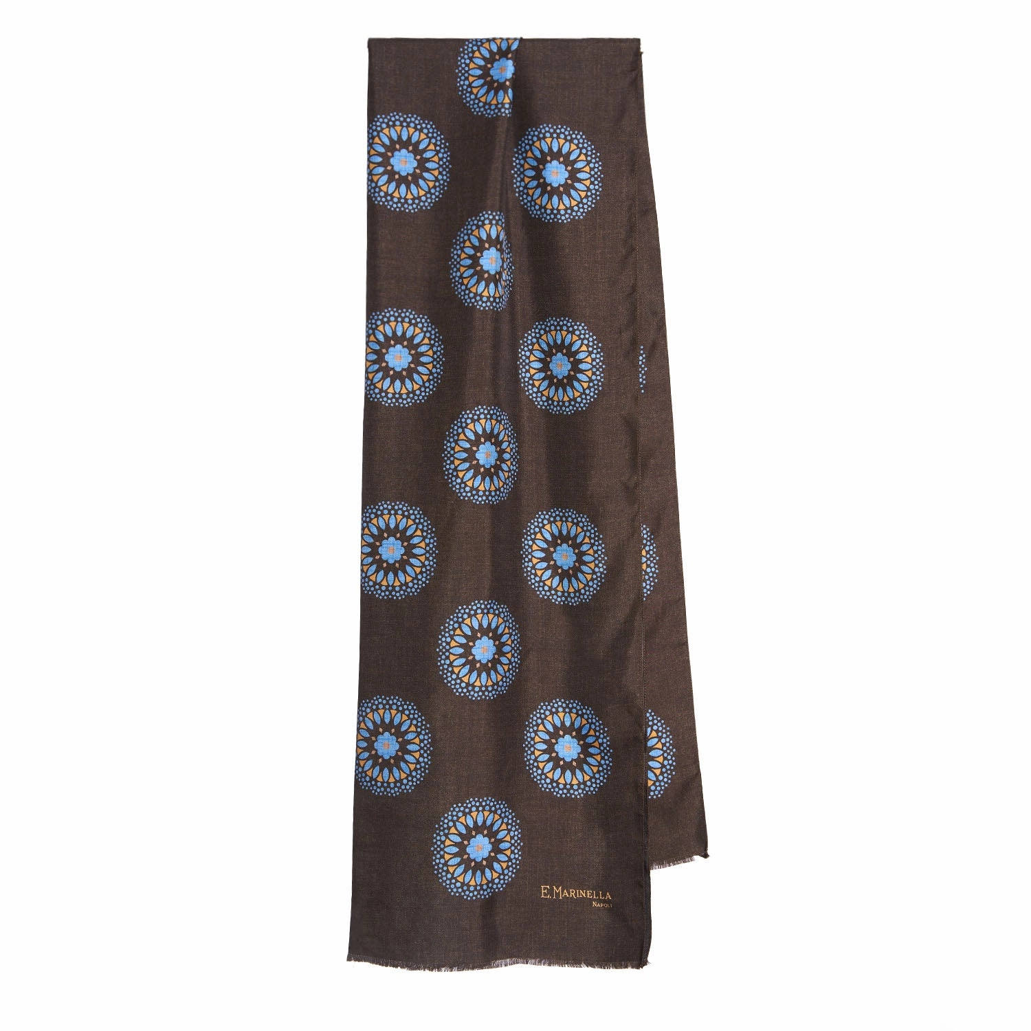 Dark Brown Madder Silk Stole Exclusive Savings Event