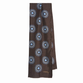 Dark Brown Madder Silk Stole Exclusive Savings Event