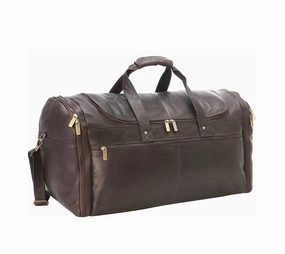 Today Only Special David King Leather 22.5" Carry On Duffle
