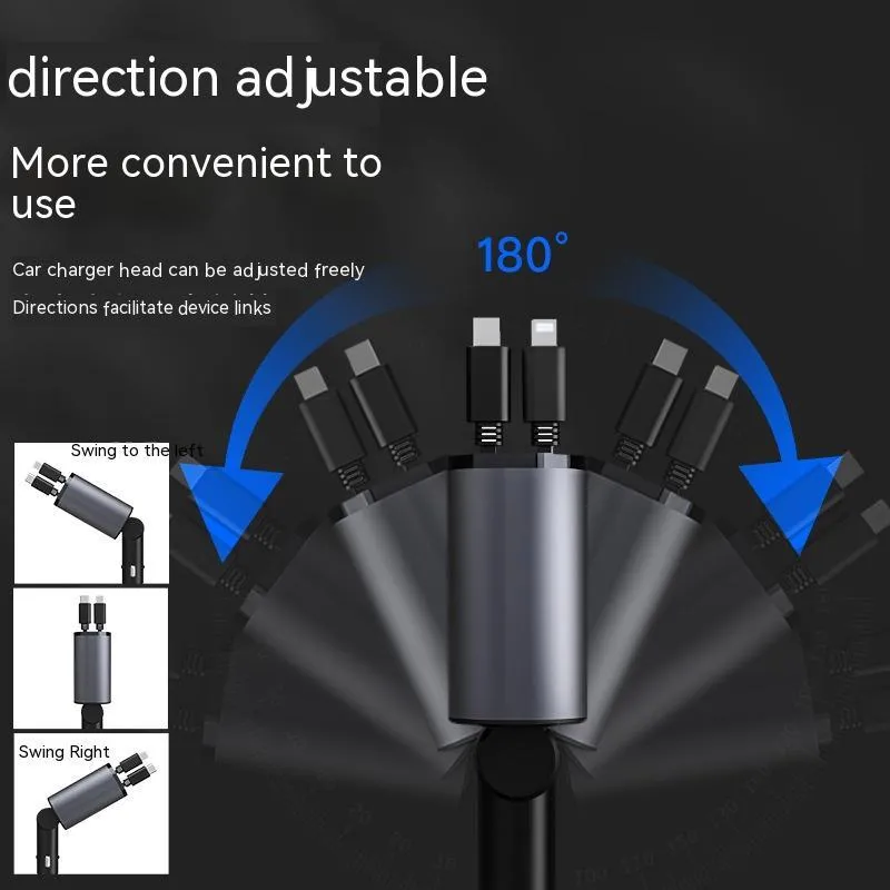 Metal Car Charger 100W Super Fast Charging Usb And Type-C Adapter Grab Todays Deal