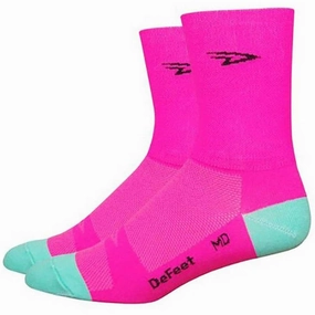 DeFeet Aireator 6 D-Logo socks - Pink