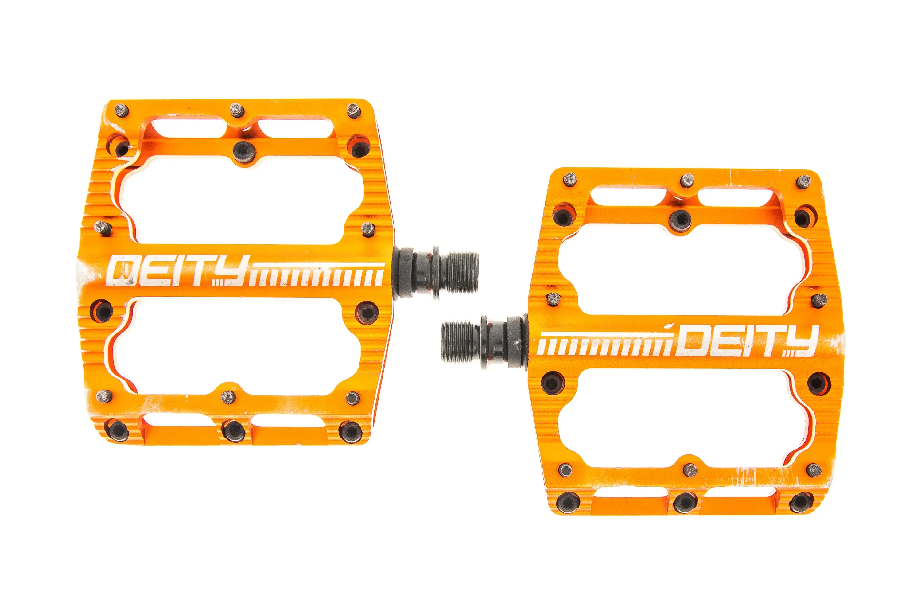 Deity Black Kat Pedals Platform Orange