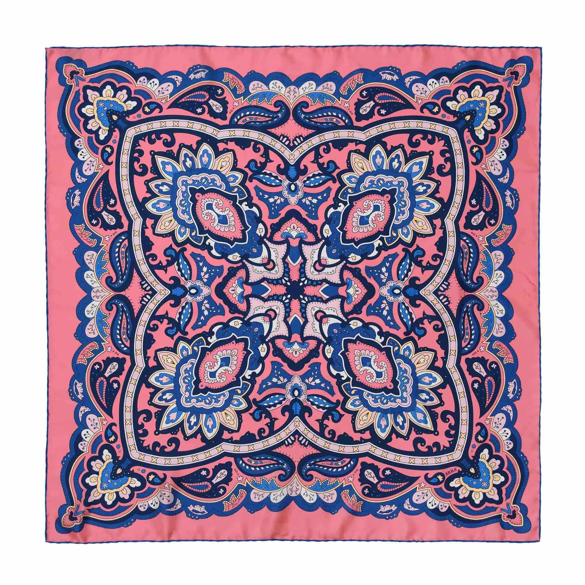 EndofWeek Deals Diana Pink Silk Scarf