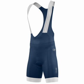 DKB Stelvio bib shorts - Blue white