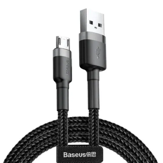 Baseus Cafule Usb To Micro Fast Charging Cable 1.5A 2M - Black Shop Todays Picks