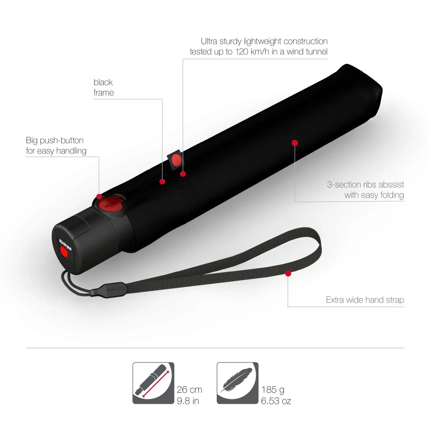 Knirps U.200 Ultra Light Duomatic Umbrella Shop Save Today