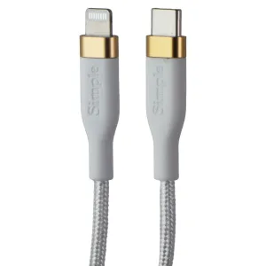 Big Clearance Event Simple 4Ft Usb-C To Lightning 8-Pin Braided Cable - White